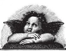 Raphael's Sistine Madonna Love Cherub